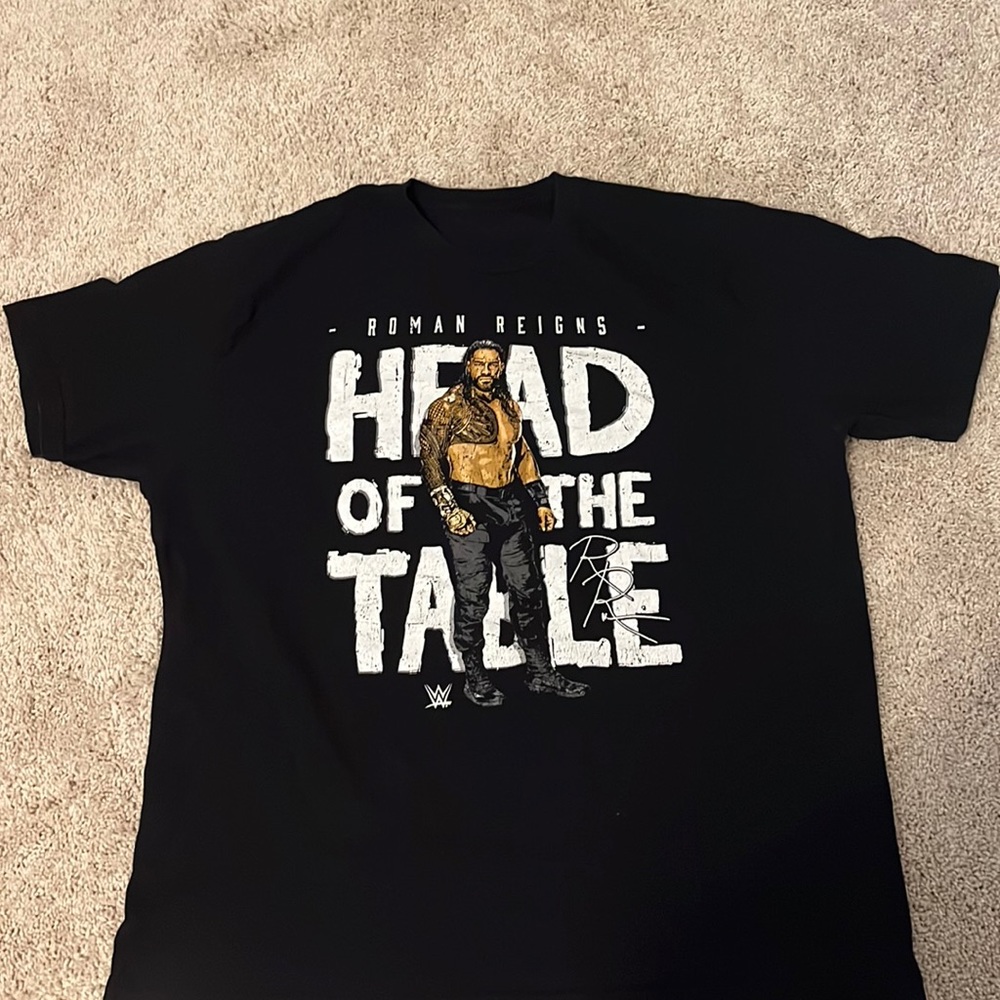 Roman Reigns Shirt WWE Black XXL